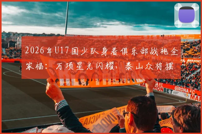 2026年U17国少队身着俱乐部战袍全家福：万项星光闪耀，泰山众将摆出经典庆祝手势，球队氛围究竟如何？